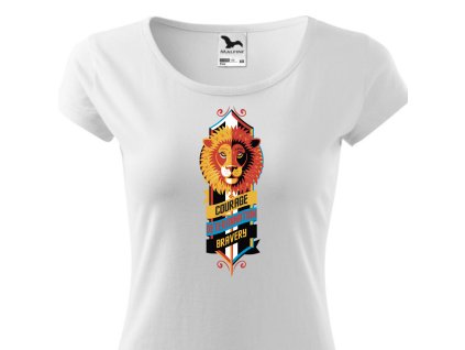 gryffindor courage damske bile Cropped