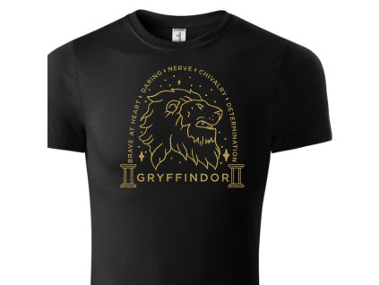 gryffindor brave detske cerne Cropped