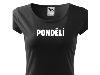 damske pondeli cerne