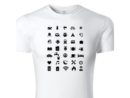 detske cestovni ikony bile