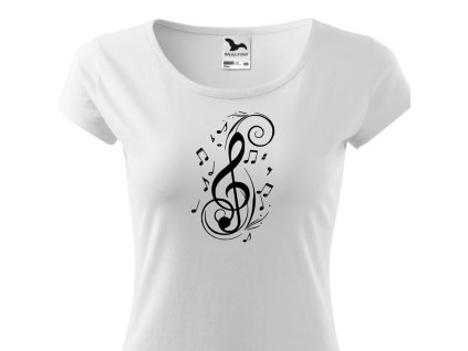 houslovy klic damske bile