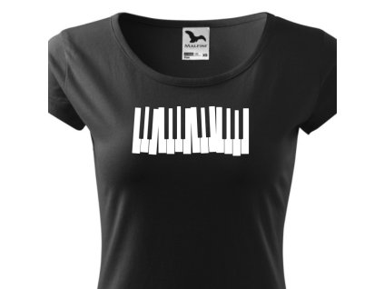 klavesy damske cerne