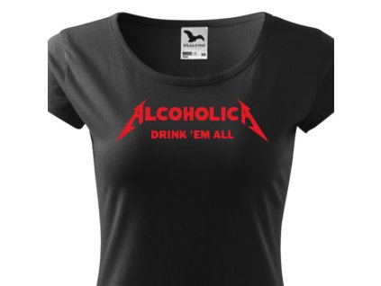 alcoholica damske cerne