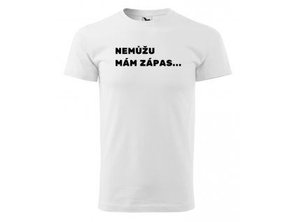 nemůžu mám zápas bílé