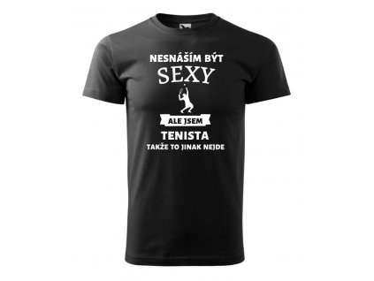 sexy tenista černé