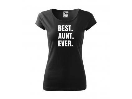 best aunt ever černé pure