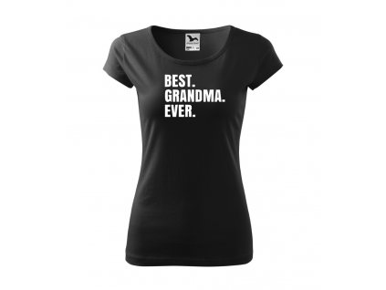 best grandma ever černé pure