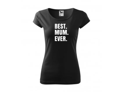 best mum ever černé pure