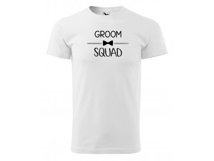 groom squad bílé