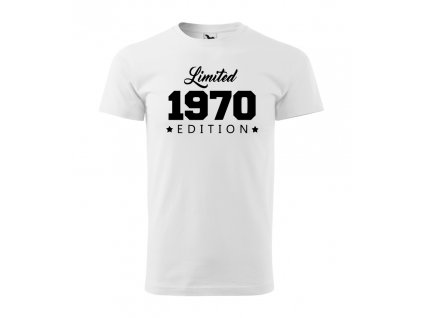 Pánské tričko Limited edition - bílé