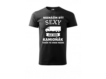 nesnáším být sexy kamioňák černé