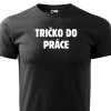 panske tricko do prace cerne