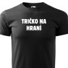 panske tricko na hrani cerne