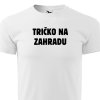panske tricko na zahradu bile