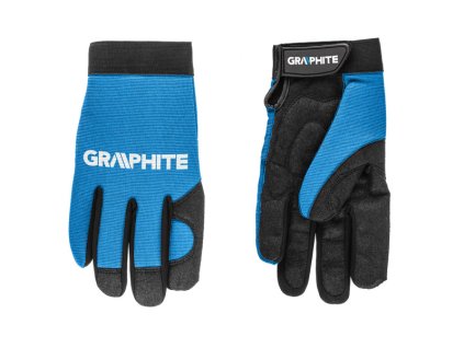 rukavice 10 \"syntetické kůže a tkaniny odolnost proti oderu 2, odolnost proti prořezu,Graphite