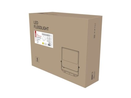 LED reflektor ASIMO asymmetric 300W, černý, neutrální bílá