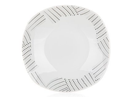 talíř hluboký 22cm CHARME dekor porcelánový