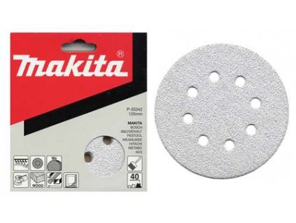 Makita P-33401 brus.p125mmK240 10ks BO5010,12,20