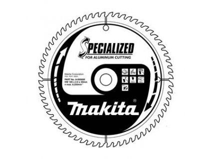 Makita B-09709 kotouč pilový hliník SPECIALIZED 250x2.8x30mm 80Z = new B-33370