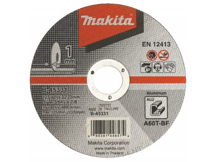 Makita B-45331 řezný kotouč 125x1x22 hliník