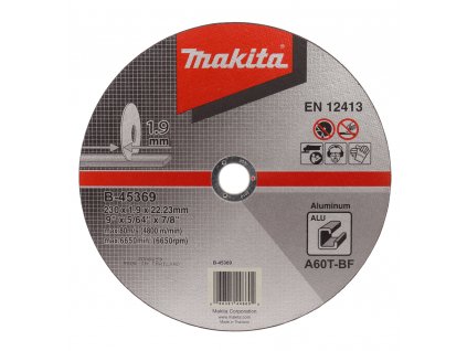 Makita B-45369 kotouč řezný hliník 230x1.9x22mm