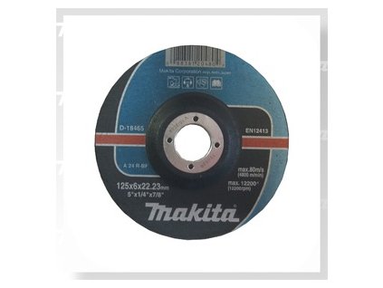 Makita D-18465 brusný kotouč na kov 125x6mm STOP