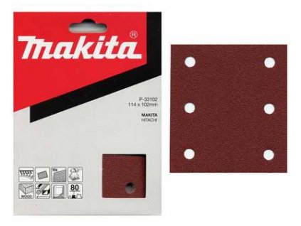 Makita P-33130 brusný papír114x102K150, 10 ks = old P-01529