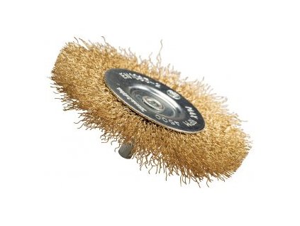 Makita D-73695 Kotoučový kartáč potažený mosazí pr. 100 mm