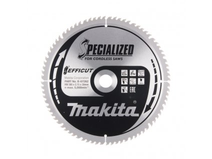 Makita B-67262 TCT pilový kotouč Efficut 305mmx30mmx80T