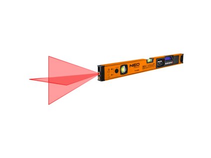 vodováha digitální 60cm, laser  NEO tools