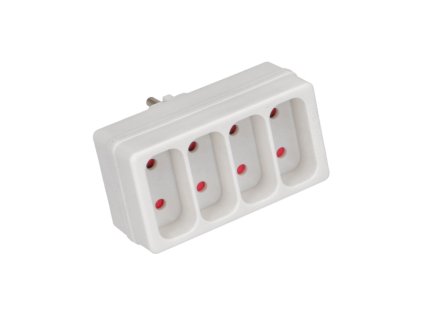 zásuvka rozbočovací 4x plochá 1x16A na 4x16AFaster Tools