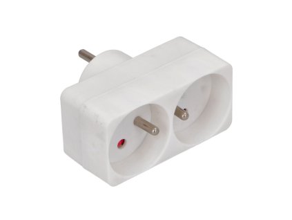 zásuvka rozbočovaci 2x kulatá 1x16A na 2x16A Faster Tools