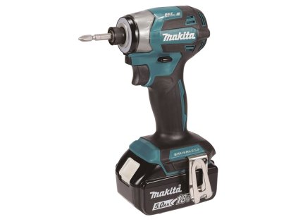 Makita DTD173RTJ Aku rázový šroubovák 1/4" Li-ion LXT 18V/5,0Ah, Makpac