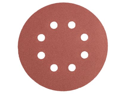 papír brusný kulatý 125 mm, K240, 5 pcs., s 8 dírami, Graphite - náhrada za 57H789