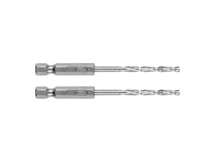 vrták na kov Hex, 3,2 mm, 2ks. Graphite