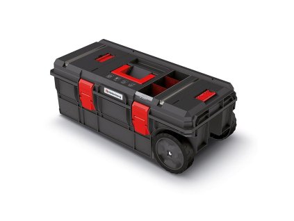 Kufr na nářadí s transp. kolečky X BLOCK TECH černý 795x380x307mm