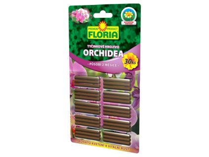 hnojivo FLORIA tyčinkové na orchideje s Guanem (30ks)