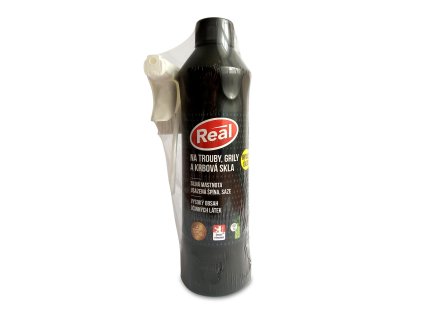 REAL na trouby, grily a krbová skla 550g