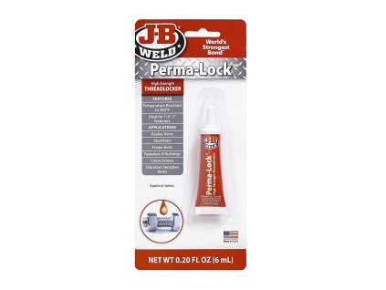 J-B WELD Zajisťovač závitů vysoko pevnostní PermaLock | 6 ml