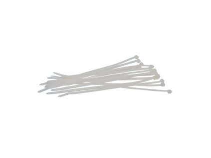XTLINE Vázací pásky nylonové bílé | 250x3,6 mm, 1bal/50ks