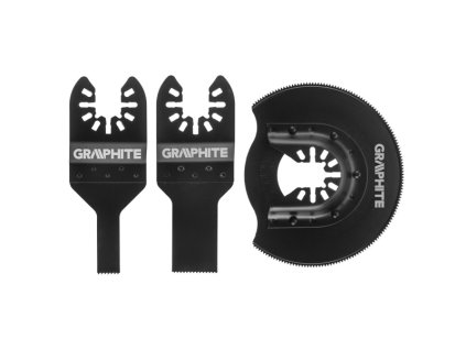 sada listů pilových na ocel oscilační 3ks Graphite