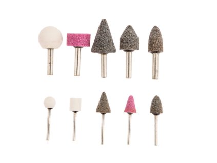 sada brusných tělísek na kov 10ks TopTools