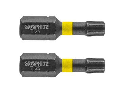 bit úderový TX25 x 25 mm, 2 ks Graphite