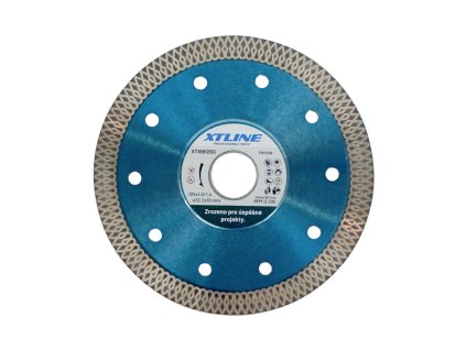 XTLINE Kotouč diamantový turbo SLIM CUT | 125x1,0/1,4x22,2x10 mm