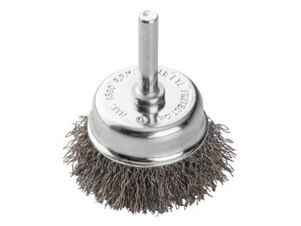 kotouč drátěný •50 se stopkou ocel Graphite