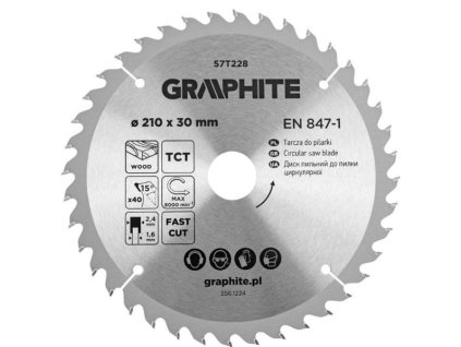 kotouč pilový •185x30-24z vidiový Graphite
