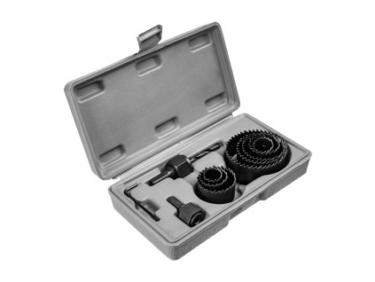 RICHMANN Sada vykružovacích korunek 11 dílů | 19-64 mm, plastový box