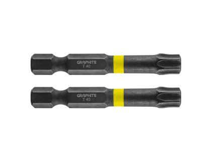 bit úderový TX40 x 50 mm, 2 ks Graphite