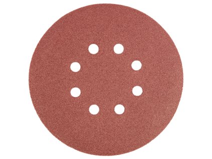 papír brusný kulatý 150 mm, K120, 5 pcs., s 8 dírami, Graphite