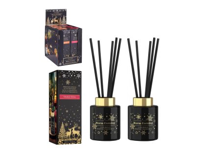 Bartek Vánoční aroma difuzér s tyčinkami 100ml hřejivý večer 0147